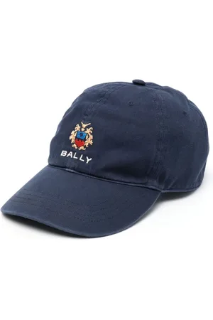 Bally Logo-embroidered cotton baseball cap