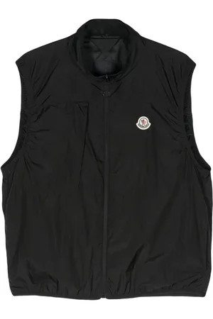 Moncler Arashi logo-patch gilet