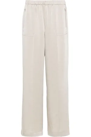 Vince Satin wide-leg trousers
