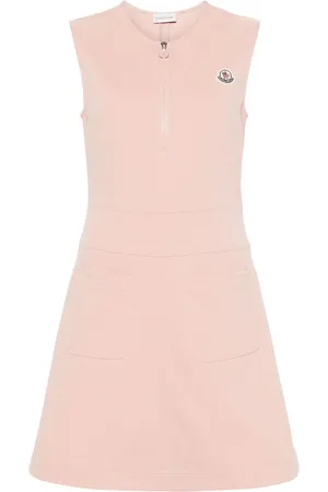 Moncler Logo-appliqué mini dress
