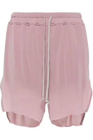 Rick Owens Drawstring jersey shorts