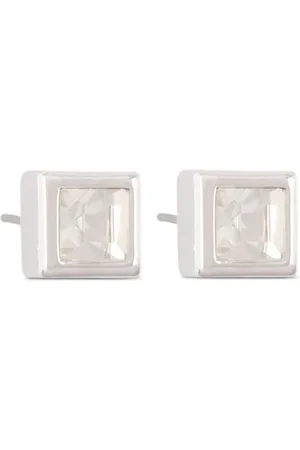 Monet 1980s crystal-embellished stud earrings