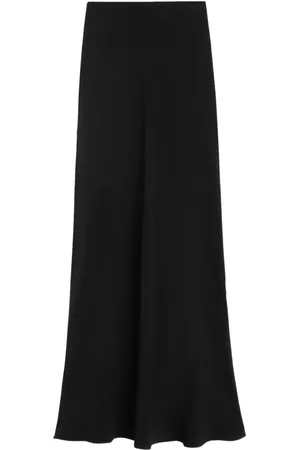 Ami Bias-cut maxi skirt