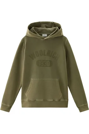 Woolrich Logo-print cotton hoodie