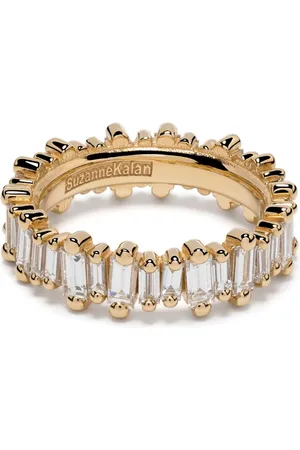 Suzanne Kalan 18kt yellow Bold diamond eternity ring