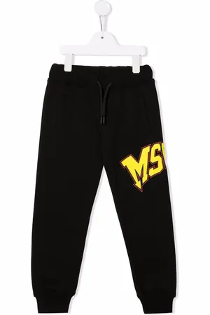 Msgm Graphic-print track trousers