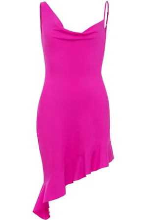 Azeeza Daphne charmeuse minidress