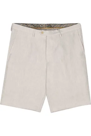 Etro Linen herringbone bermuda shorts