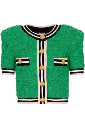 Balmain Tweed knit cardigan