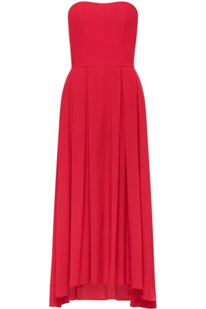 Azeeza Ezra silk midi dress