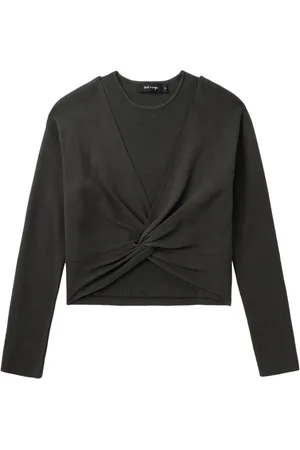tout a coup Layered twisted jumper