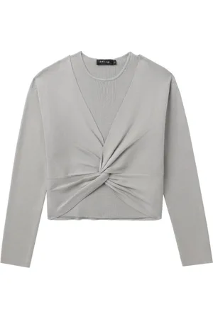 tout a coup Layered twisted jumper
