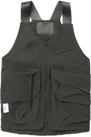Musium Div. Logo-print waistcoat