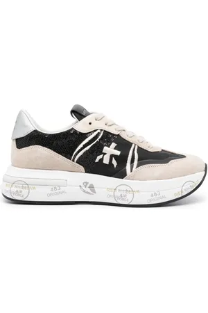 Premiata Cassie sequin-embellished sneakers