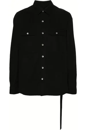 Rick Owens Button-up cotton shirt