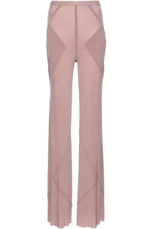 Rick Owens Seam-detailed flared trousers