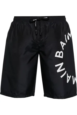 Balmain Logo-print swim shorts