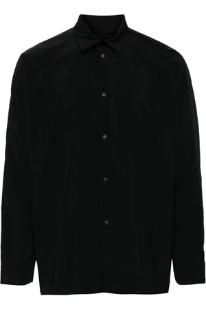 Issey Miyake Verso 1 point-collar shirt