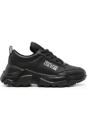 VERSACE Logo-print chunky sneakers