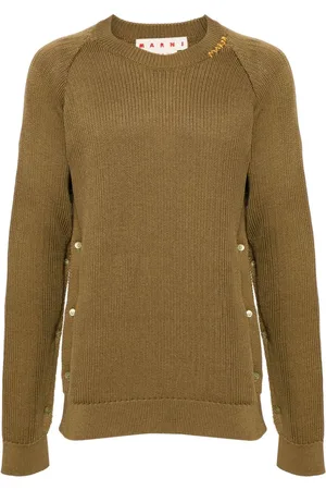 Marni Buttoned cotton jumper