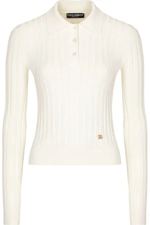 Dolce & Gabbana Logo-plaque polo top