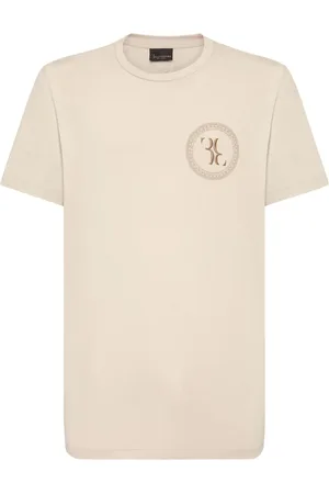 BILLIONAIRE Logo-embroidered cotton T-shirt