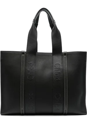 Chloé Medium Woody leather tote bag