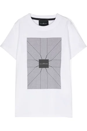 John Richmond Geometric-pattern print t-shirt