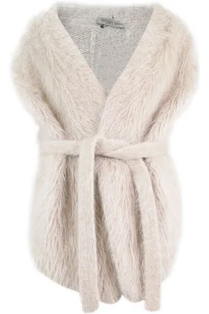 Bottega Veneta Sleeveless mohair-blend cardigan