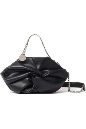 Stella McCartney Twist-detailing faux-leather bag