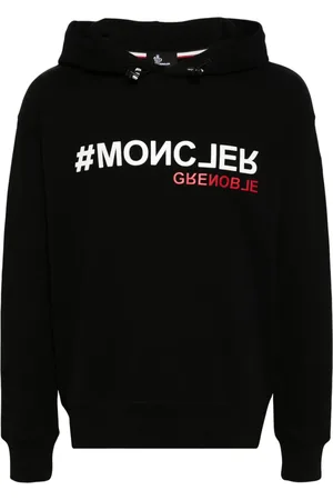 Moncler Logo-appliqué cotton hoodie