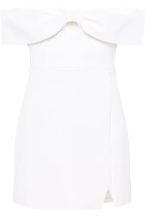 Self-Portrait Off-shoulder mini dress
