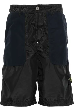 Stone Island Compass-motif cargo shorts