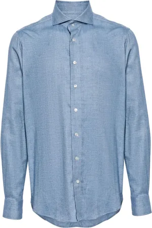 N.PEAL Plain long-sleeve shirt