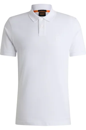 HUGO BOSS Logo-appliqué polo shirt