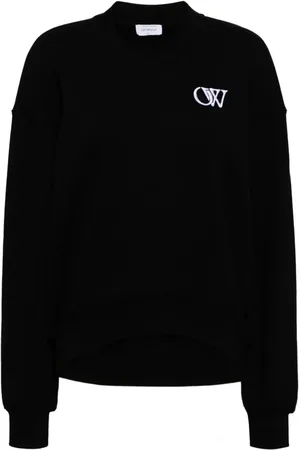 OFF-WHITE Initial-appliqué sweatshirt