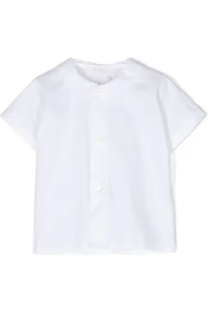 Mariella Ferrari Short-sleeve cotton shirt