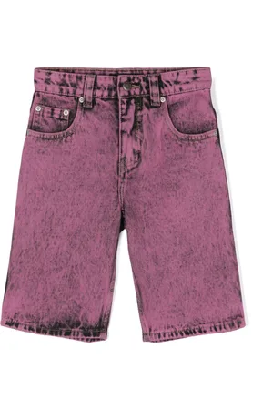 Molo Art washed-denim shorts
