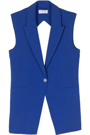 Patrizia Pepe Tailored open-back vest