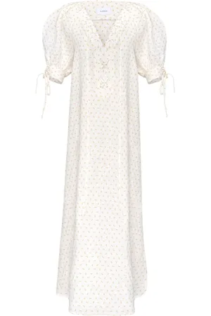 Sleeper Garden linen maxi dress