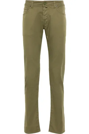Jacob Cohen Logo-patch trousers