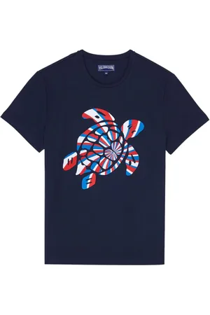 Vilebrequin Turtle-print organic cotton T-shirt