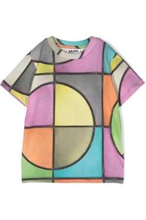Molo Graphic-print organic cotton T-shirt