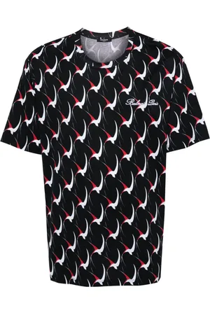 Balmain Abstract-print cotton T-shirt