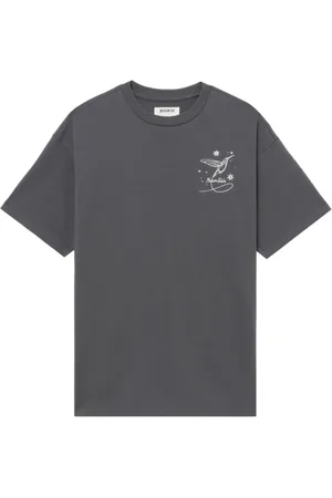Musium Div. Logo-embroidered layered T-shirt