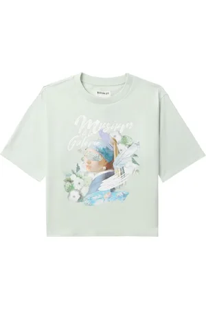 Musium Div. Graphic-print cotton T-shirt