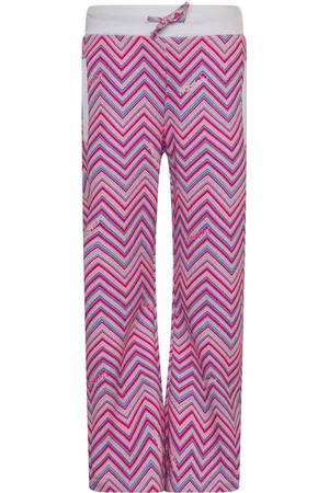 Missoni Zigzag cotton straight-leg trousers