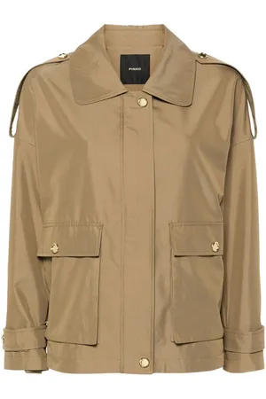 Pinko Spread-collar long-sleeve jacket