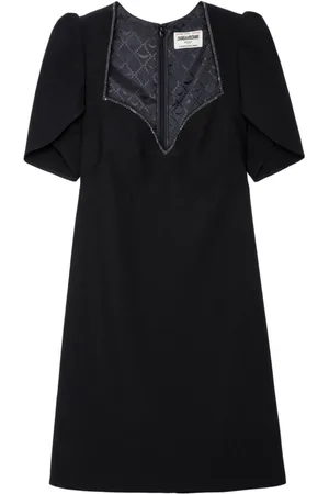 Zadig & Voltaire Roxelle crystal-embellished minidress