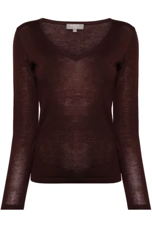 N.PEAL Imogen cashmere-silk top
